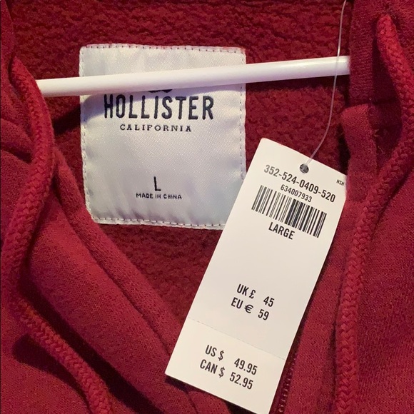 Hollister red jacket - Picture 2 of 3